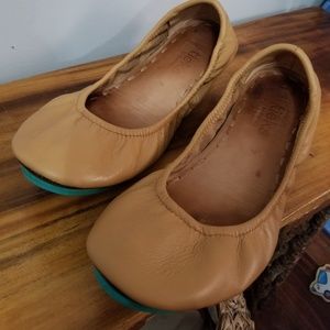 Tieks Camel Flat